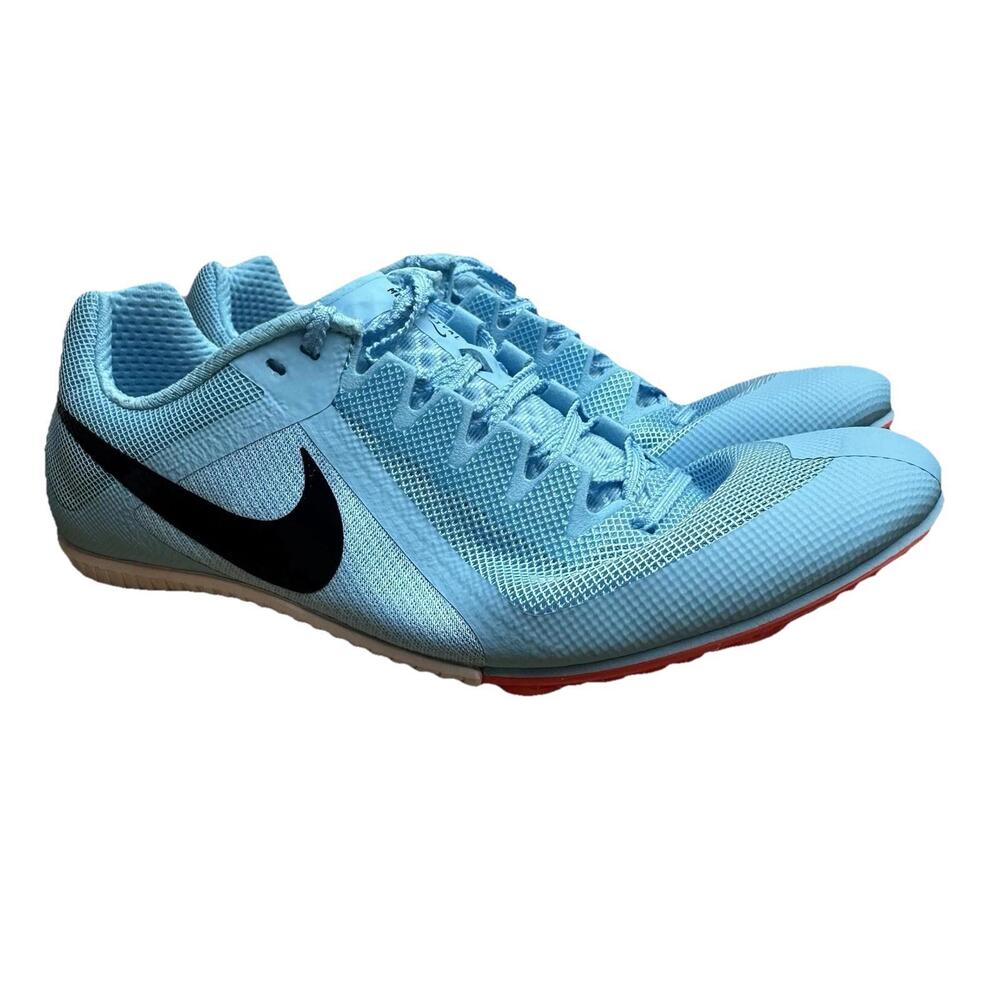 Nike Zoom Rival Blue Chill Running Track Cleats DC8749-400 Mens Sz 10 NEW